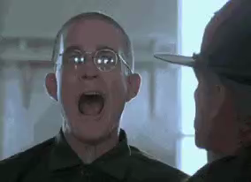 Marines shouting from Full Metal Jacket.