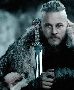A viking with a sword