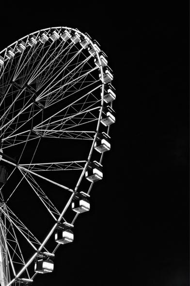 Ferris Wheel at Night