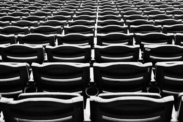 Empty Stadium Seats